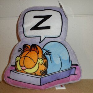 Garfield Cat Throw Pillow Plush Stuffed Animal 11"-New with TAGS